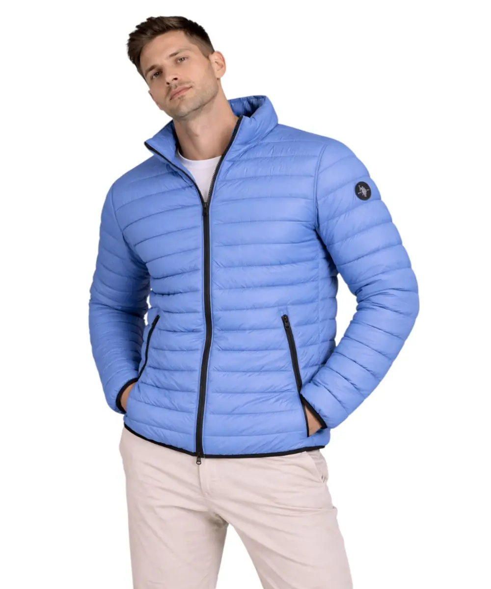 U.S. Polo Assn. - Ανδρικό Χειμωνιάτικο Μπουφάν Puffer Διπλής Όψης 61489-46019-537 Μπλε