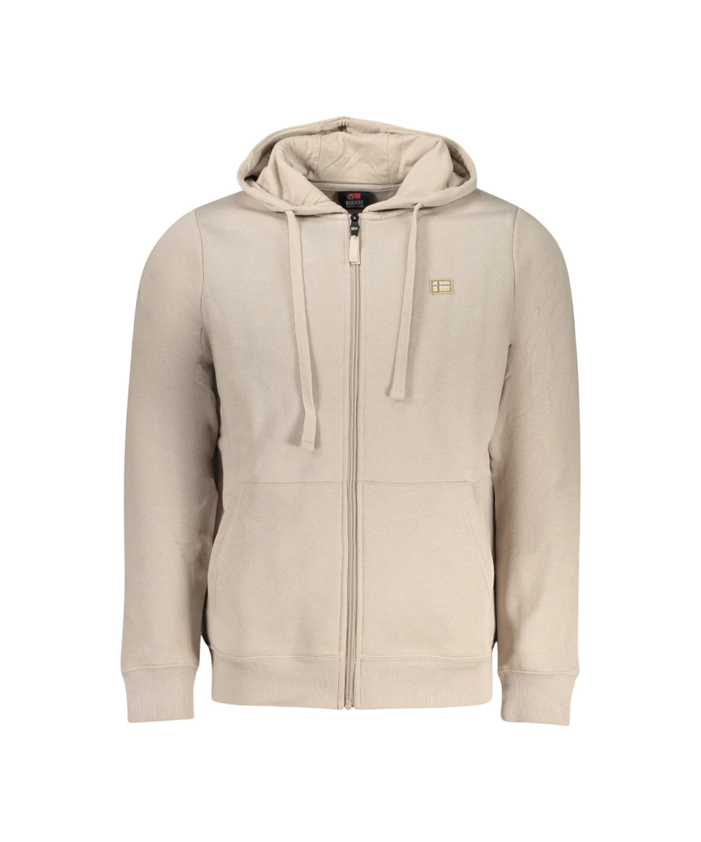 Scuola Nautica Italiana - Ανδρική Ζακέτα Φούτερ 859462-ROPE Μπεζ