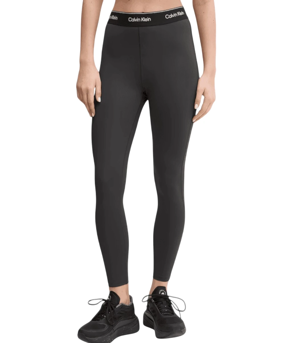 Calvin Klein - Γυναικείο Κολάν Ψηλόμεσο Cropped LVGWS5L609-UB1 Μαύρο