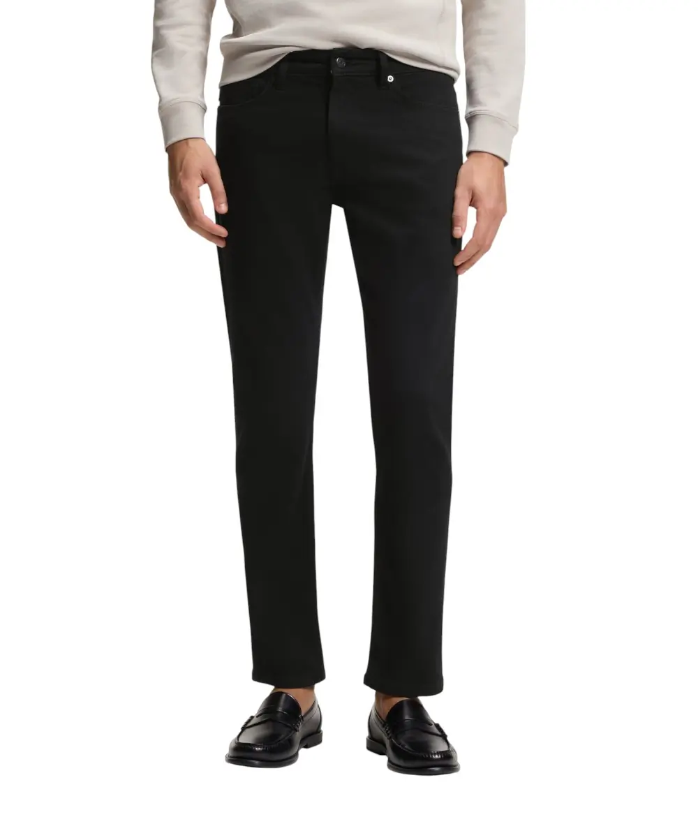 Hugo Boss - Ανδρικό Παντελόνι Jeans Delaware Slim Fit 50521261-003 Μαύρο