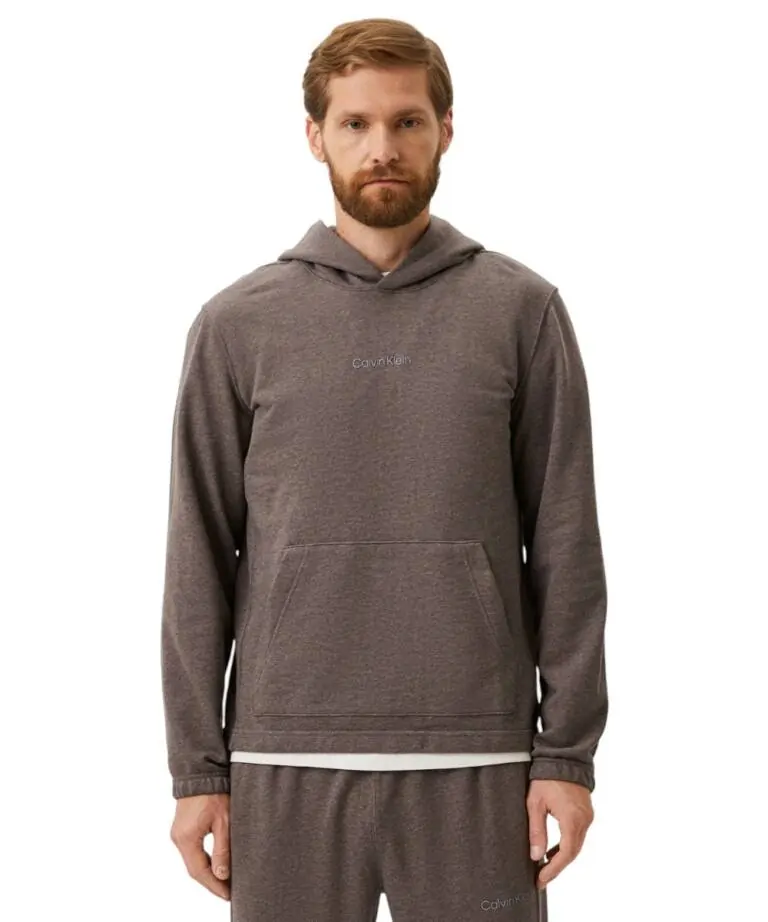 Calvin Klein - Performance Ανδρικό Φούτερ 00GMS3W303-N6N Καφέ