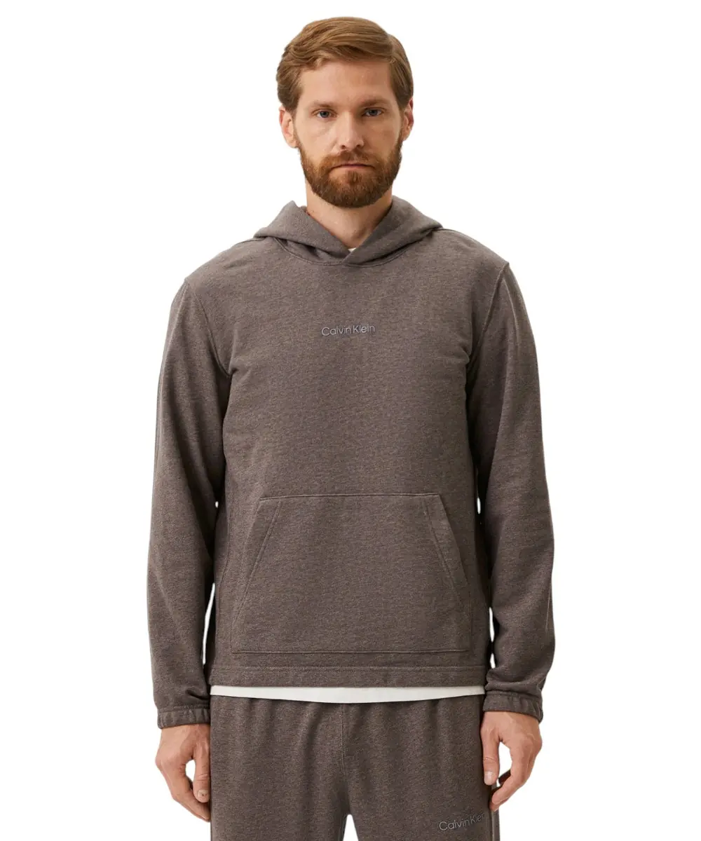 Calvin Klein - Performance Ανδρικό Φούτερ 00GMS3W303-N6N Καφέ