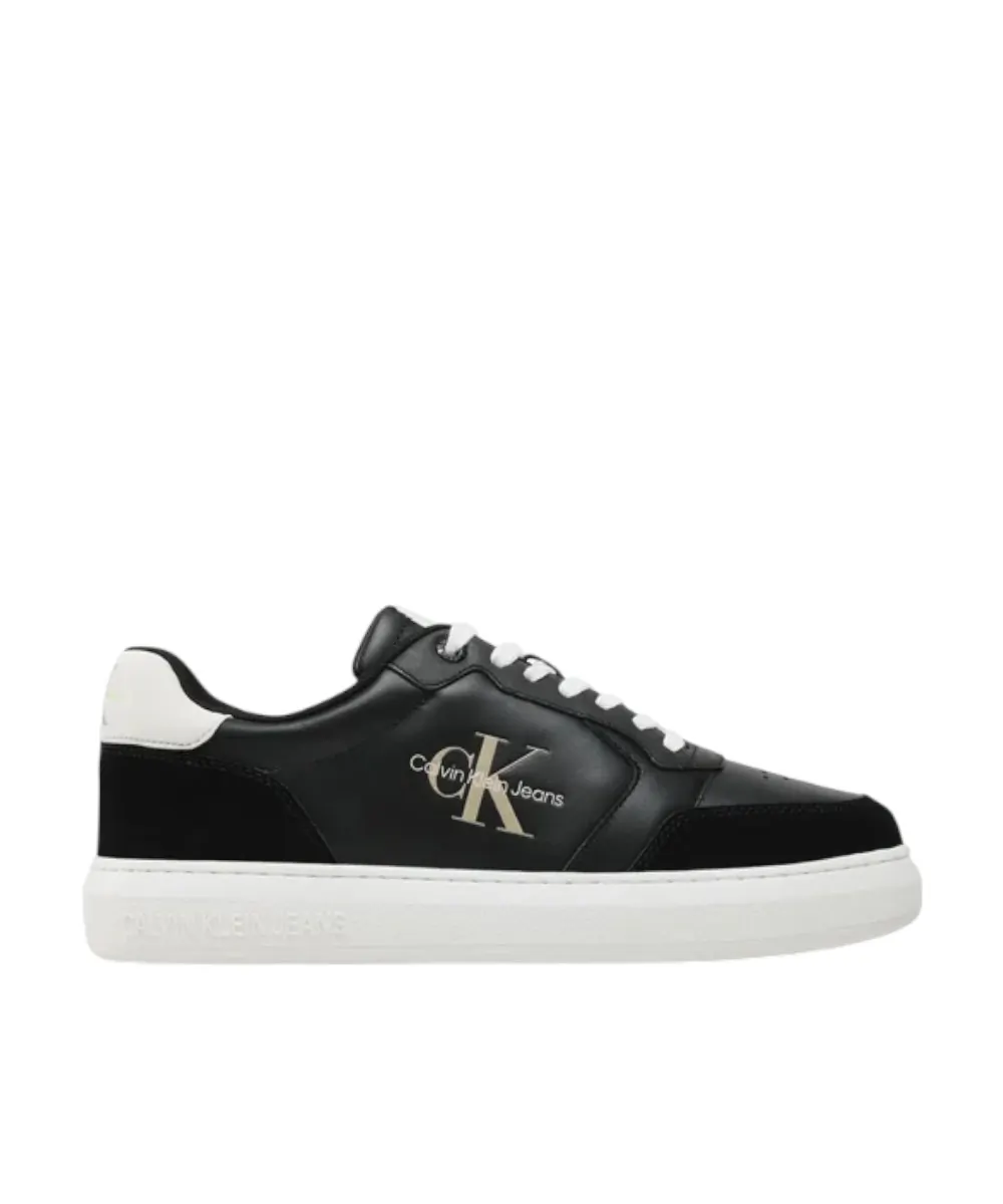 Calvin Klein - Ανδρικά Sneakers Casual Cupsole Fluo Contrast YM0YM00605-0GO Μαύρο