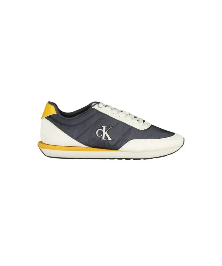 Calvin Klein - Ανδρικά Sneakers Ck Retro Runner Ess Mix Mat YM0YM01361-0YF Μπλε Σκούρο