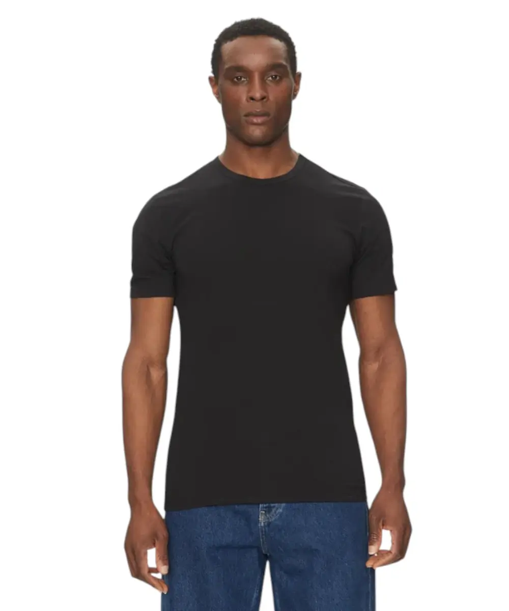 Calvin Klein - Ανδρικές Φανέλες Σετ Lounge Regular Fit LV00NB4185-UB1 Μαύρο