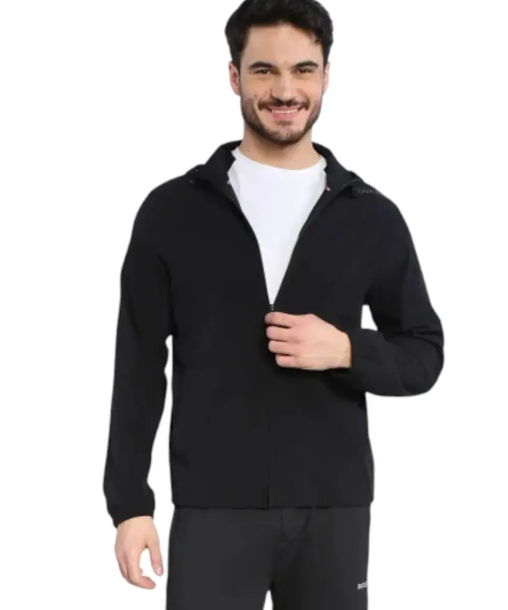 Calvin Klein - Ανδρική Ζακέτα Zipped Sweatshirt Regular Fit 00GMS3O502-BAE Μαύρο