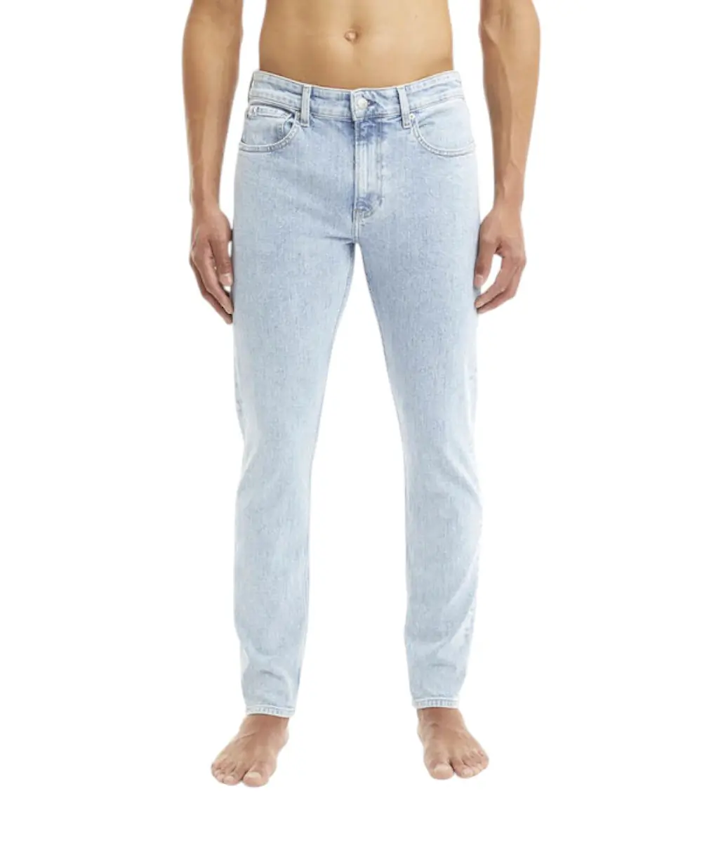 Calvin Klein - Ανδρικό Jean Slim Fit J30J322398-1AA Γαλάζιο