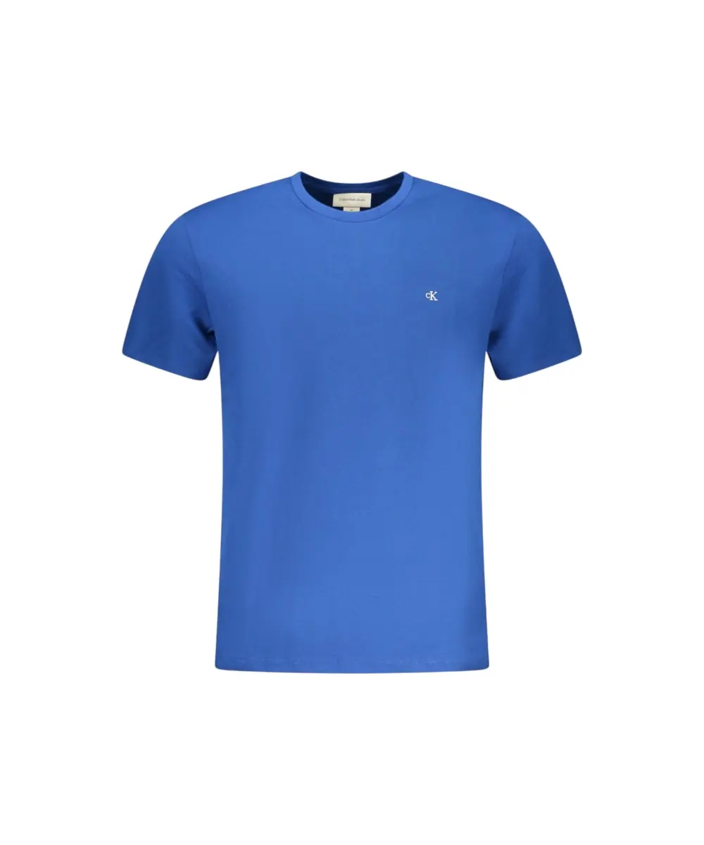 Calvin Klein - Ανδρικό T-shirt Classic Monogram Tee Regular Fit LV04RD254G-2IL Μπλε