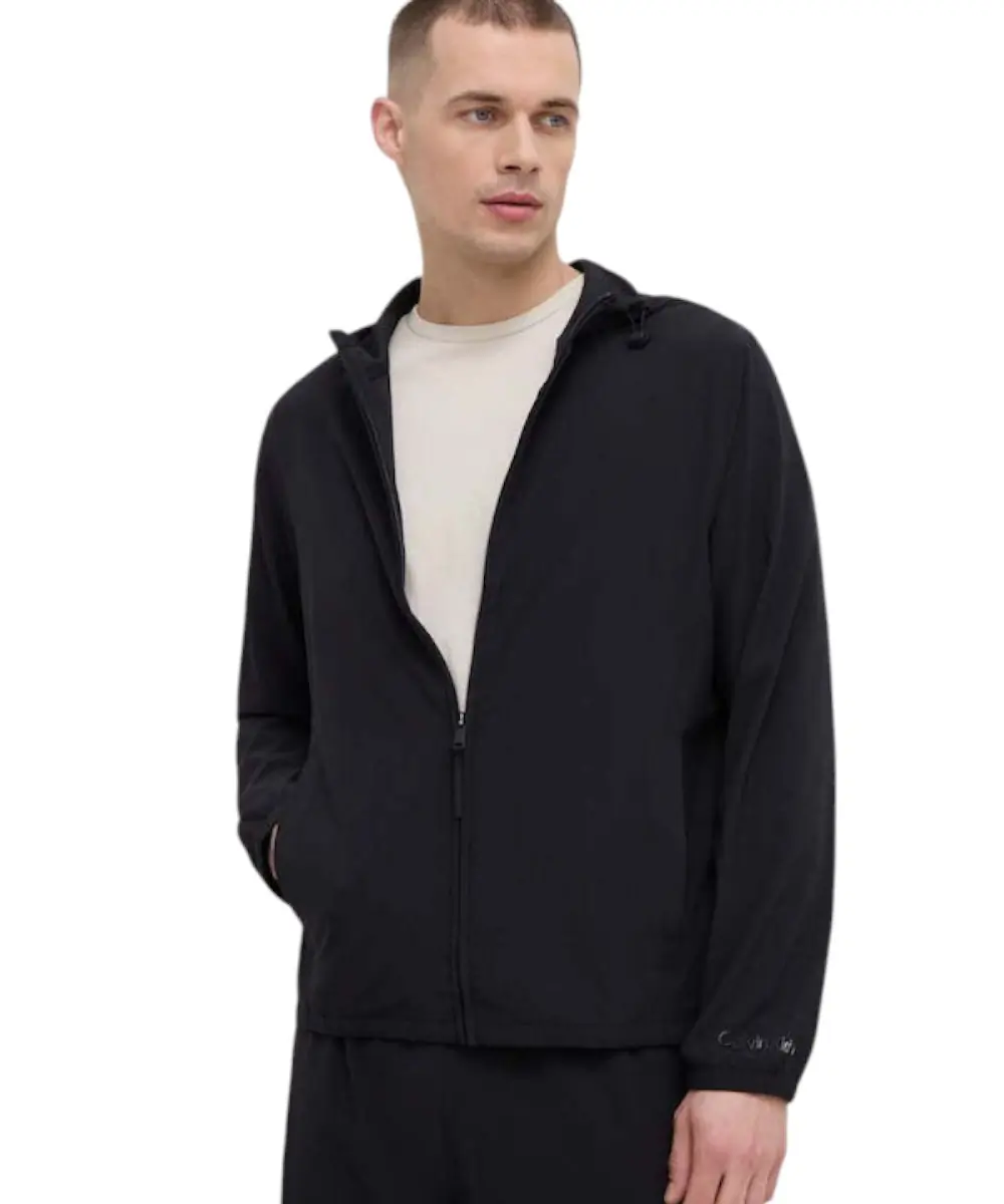 Calvin Klein - Ανδρικό Μεταβατικό Μπουφάν Performance Regular Fit 00GMS4O520-BAE Μαύρο