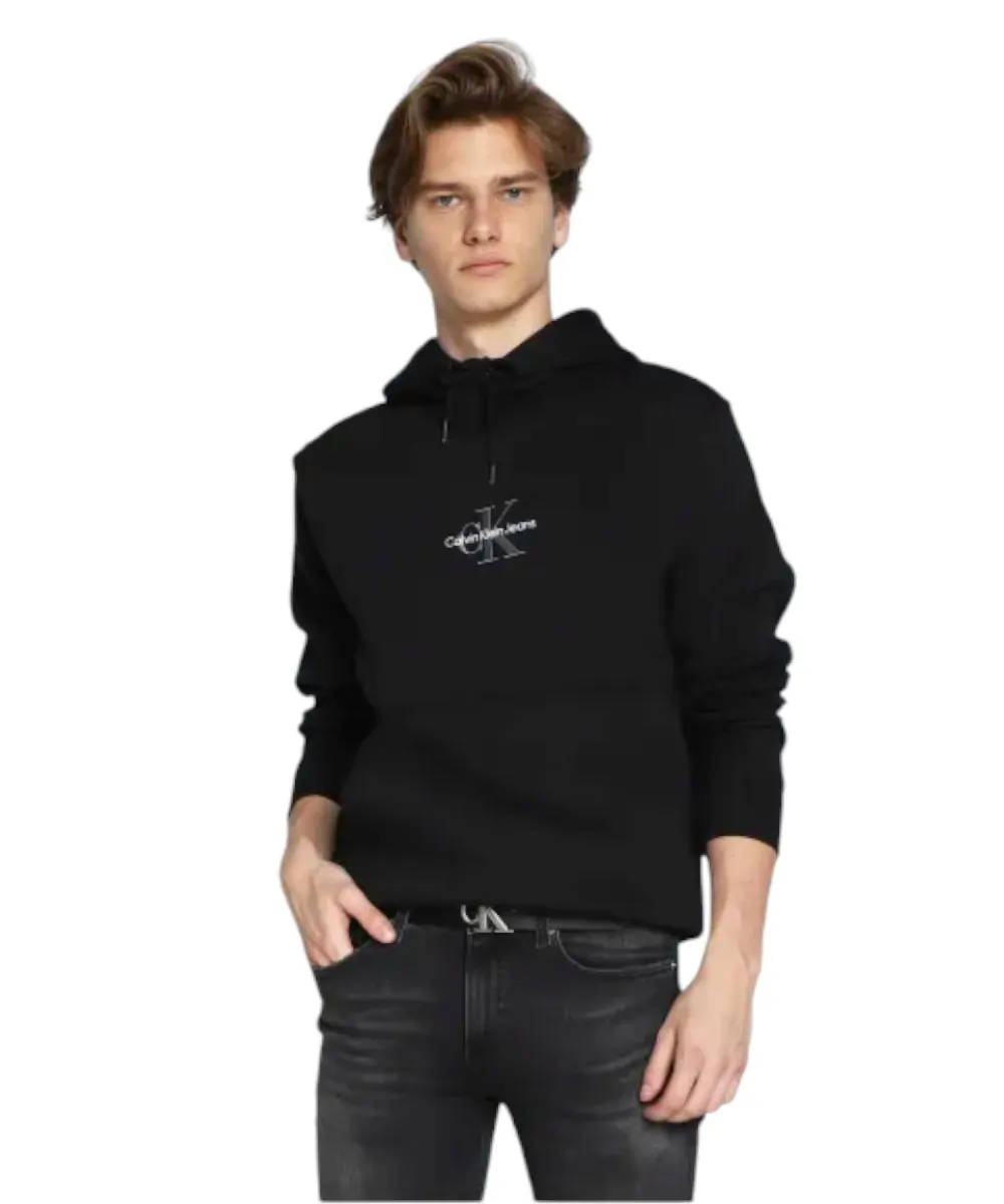 Calvin Klein - Ανδρικό Φούτερ Hoodie Regular Fit J30J320836-BEH Μαύρο