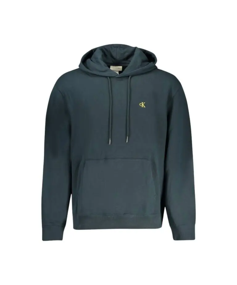 Calvin Klein - Ανδρικό Φούτερ Hoodie Regular Fit LV04RC297G-QQ5 Μπλε Σκούρο