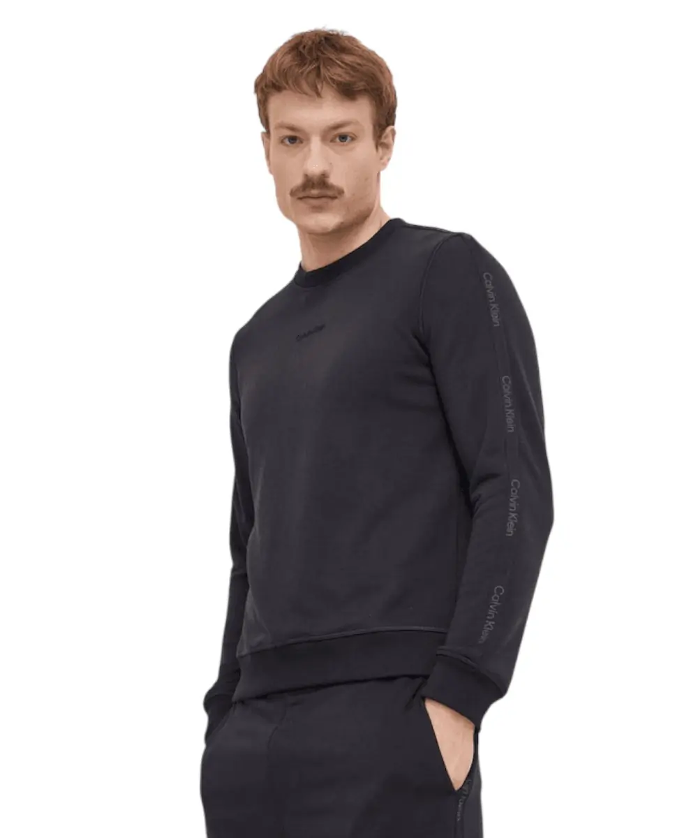 Calvin Klein - Ανδρικό Φούτερ Performance Regular Fit 00GMS4W337-BAE Μαύρο
