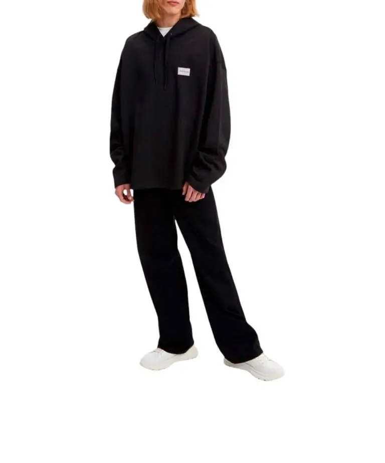 Calvin Klein - Ανδρικό Φούτερ Regular Fit J30J322536-BEH Μαύρο