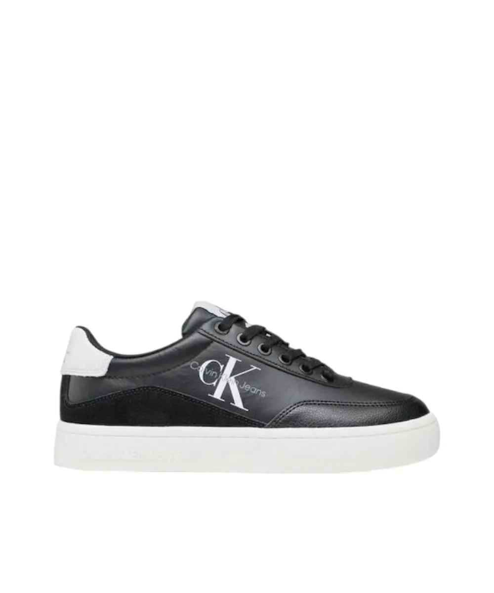 Calvin Klein - Γυναικεία Sneakers Classic Cupsole Laceup Low Lth YW0YW00699-0GJ Μαύρο