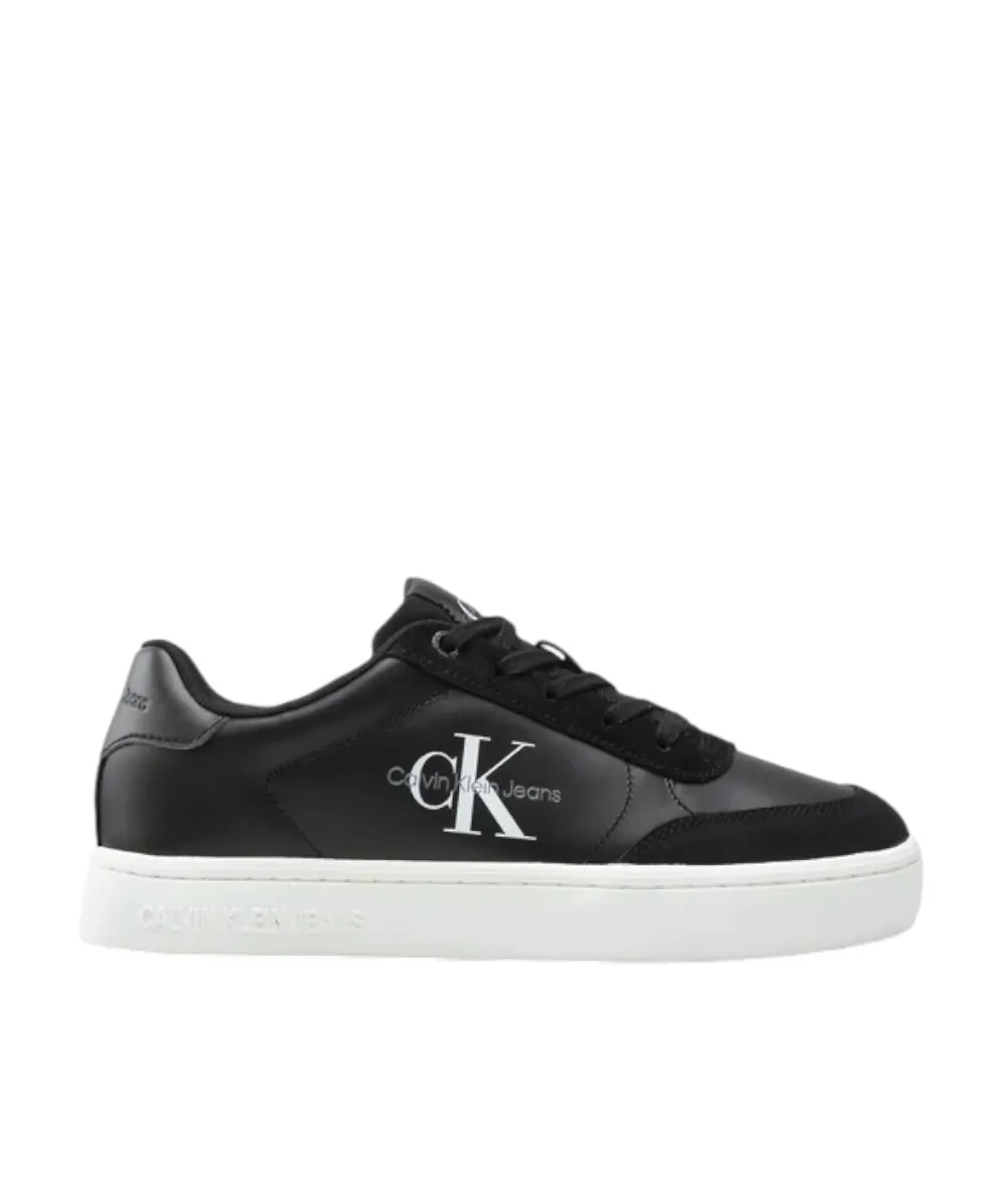 Calvin Klein - Γυναικεία Sneakers Classic Cupsole Laceup Su-Lth YW0YW00774-BDS Μαύρο