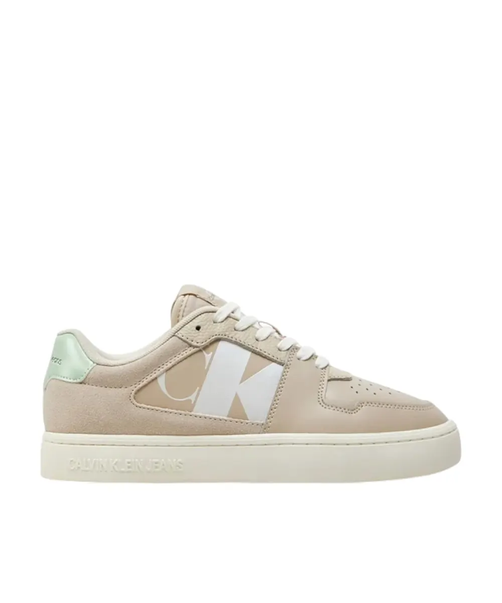 Calvin Klein - Γυναικεία Sneakers Classic Cupsole Low Nbs YW0YW001520-02U Μπεζ