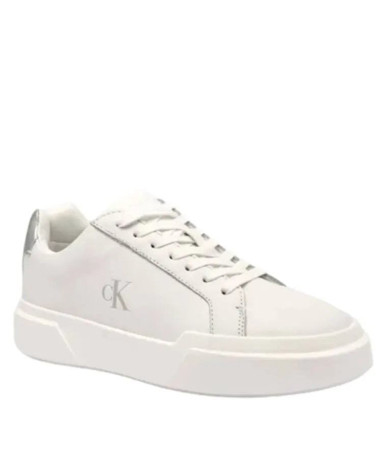 Calvin Klein - Γυναικεία Sneakers Met. Cupsole YW0YW01948-0LC Λευκό
