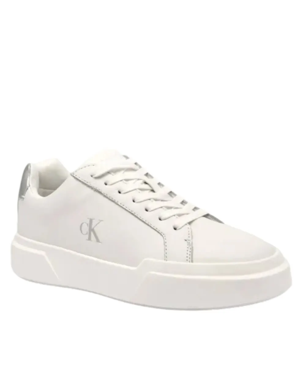 Calvin Klein - Γυναικεία Sneakers Met. Cupsole YW0YW01948-0LC Λευκό