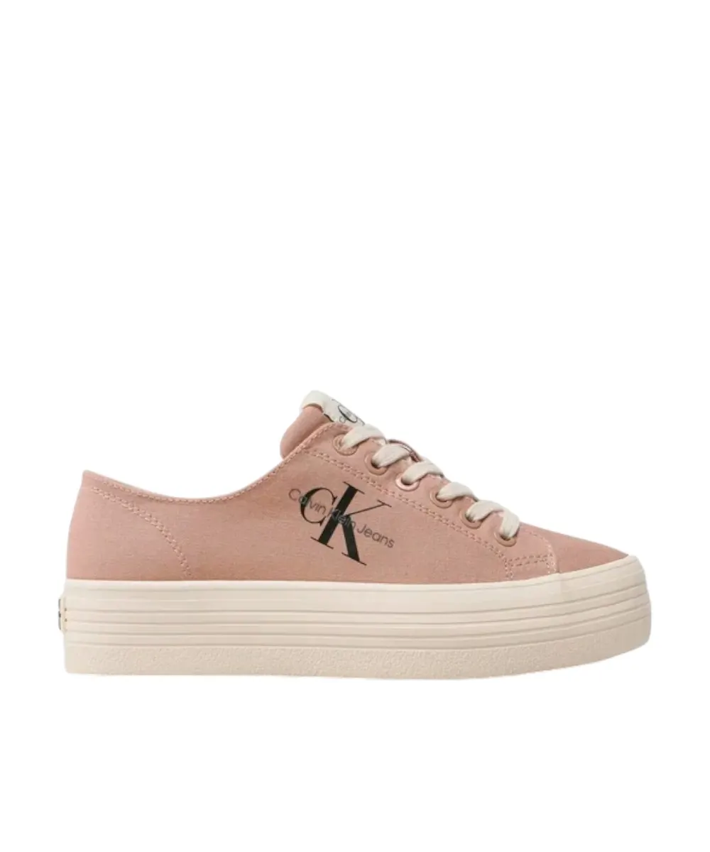 Calvin Klein - Γυναικεία Sneakers Vulc Flatform Essential Mono YW0YW01030-0J1 Ροζ
