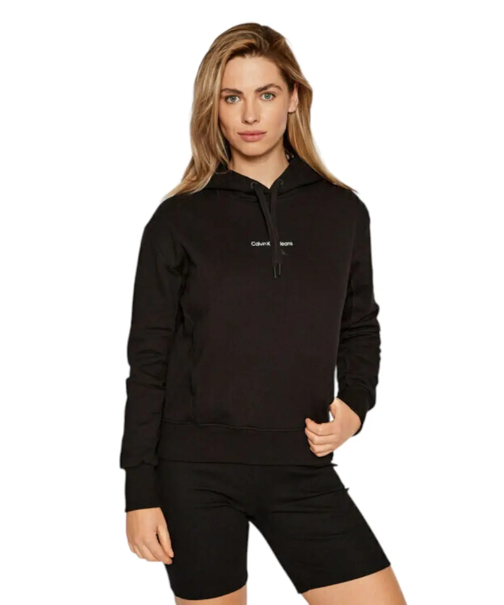 Calvin Klein - Γυναικείο Φούτερ Monogram Regular Fit J20J217733-BEH Μαύρο
