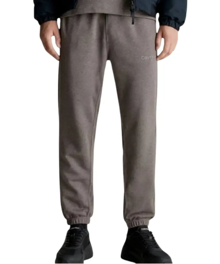 Calvin Klein - Παντελόνι Φόρμας Regular Fit 00GMS3P604-N6N Καφέ