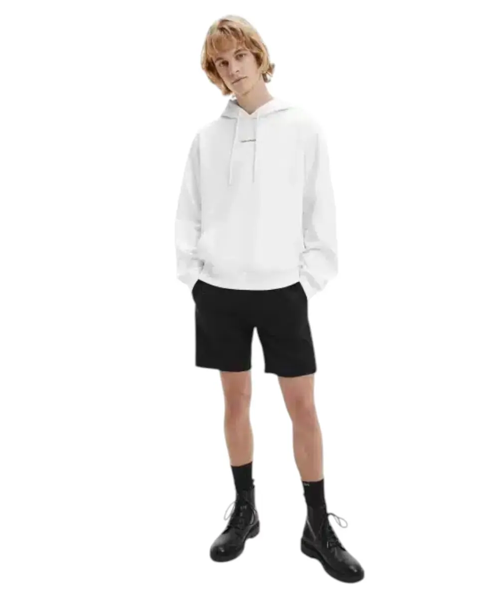Calvin Klein - Φούτερ Με Κουκούλα J30J317388-YAF Λευκό