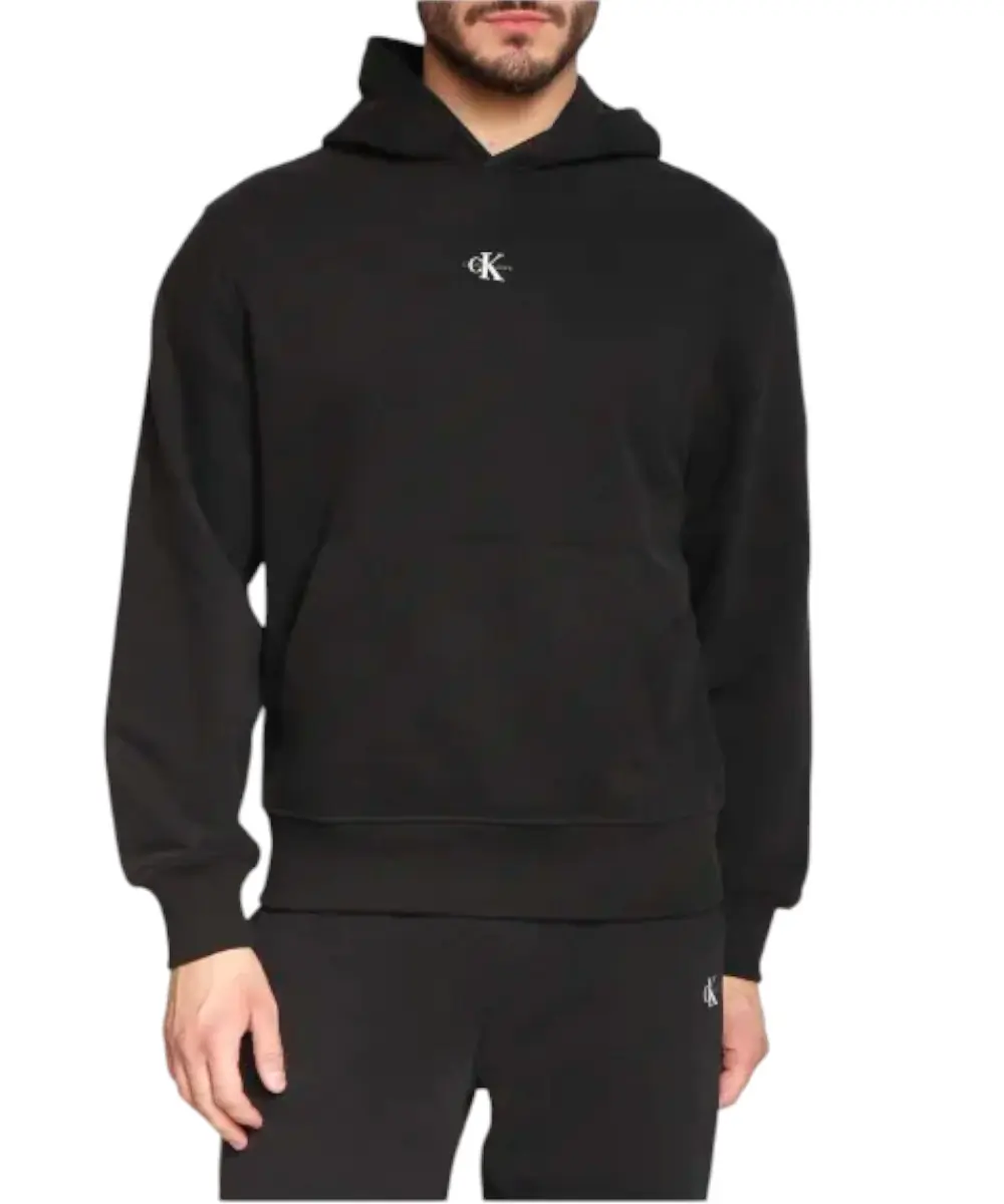 Calvin Klein - Φούτερ Με Κουκούλα J30J322535-BEH Μαύρο