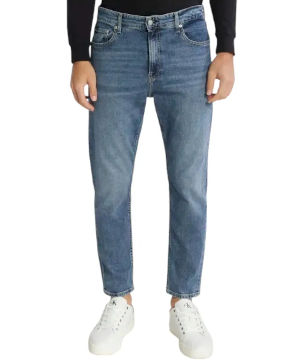Calvin Klein – Ανδρικό Jean Dad Regular Fit J30J323875-1BJ Μπλε