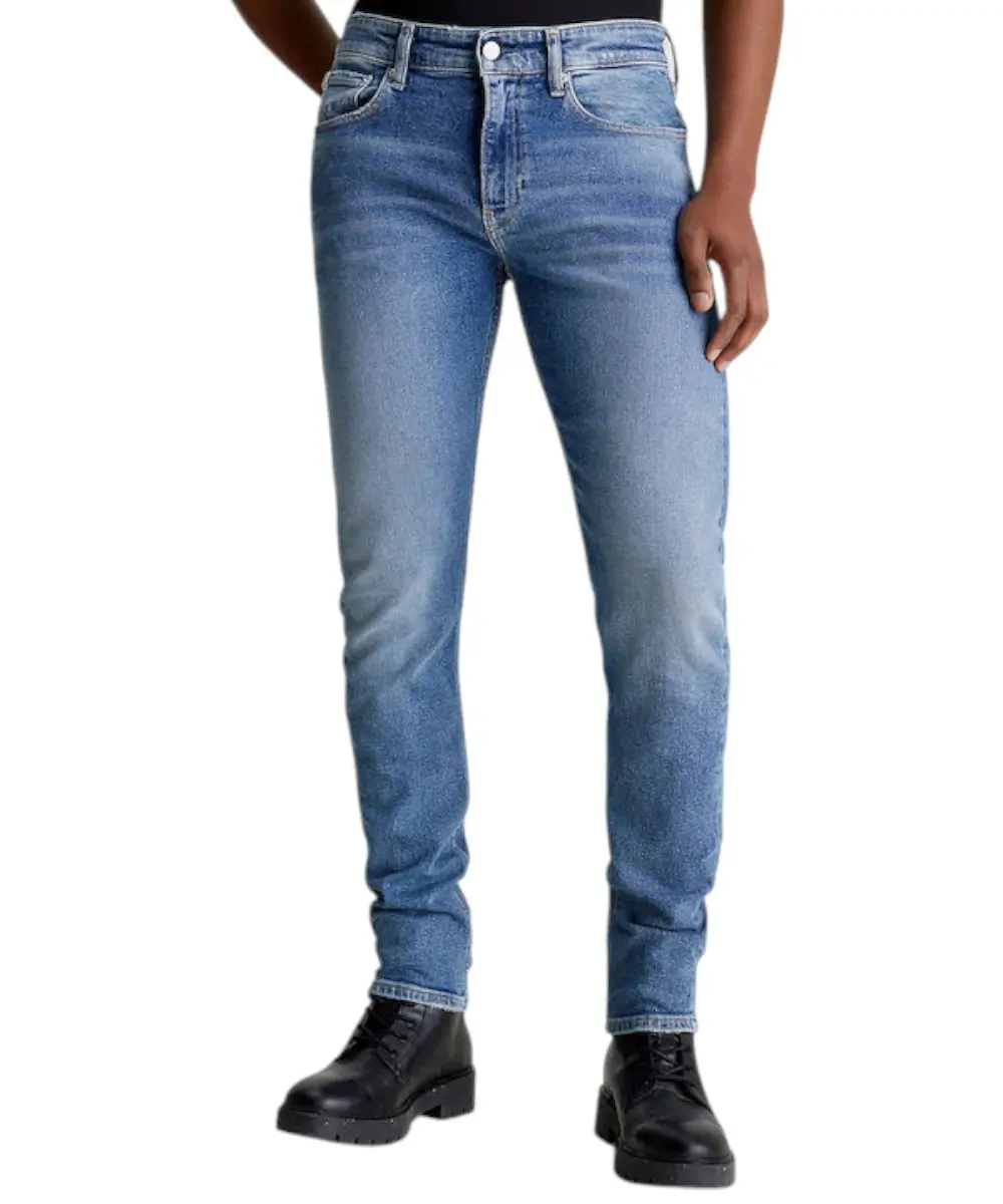 Calvin Klein – Ανδρικό Jean Slim Tapered Fit J30J324844-1AA Μπλε