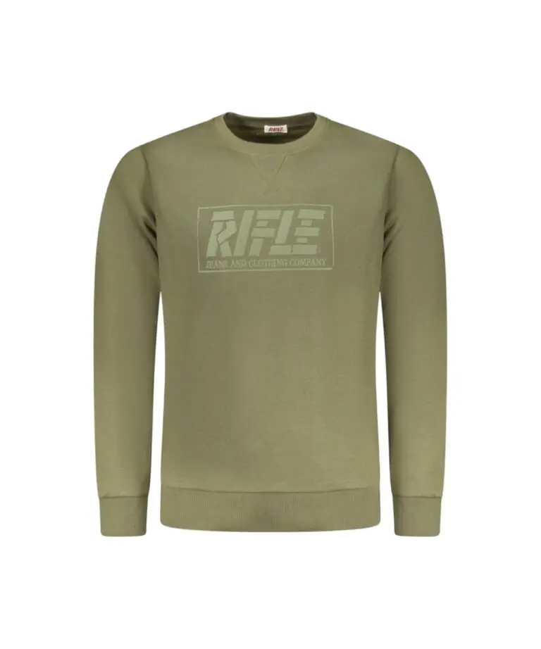 Rifle Jeans - Ανδρική Μπλούζα Φούτερ Regular Fit RFF415-ARMY Χακί