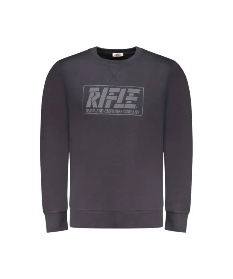 Rifle Jeans - Ανδρική Μπλούζα Φούτερ Regular Fit RFF415-BLU Μπλε Σκούρο