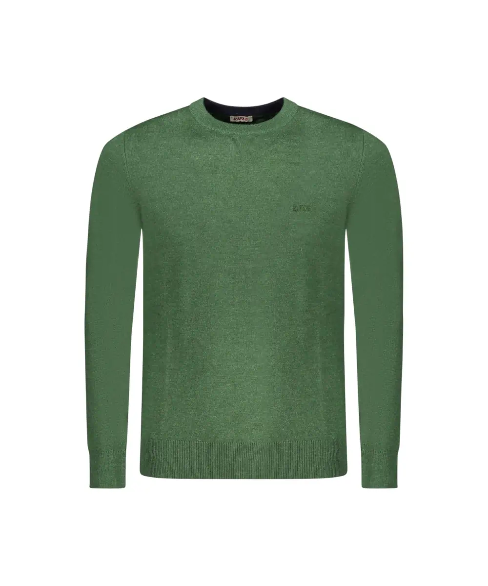 Rifle Jeans - Ανδρικό Πουλόβερ Regular Fit RFTR070-VERDE Πράσινο