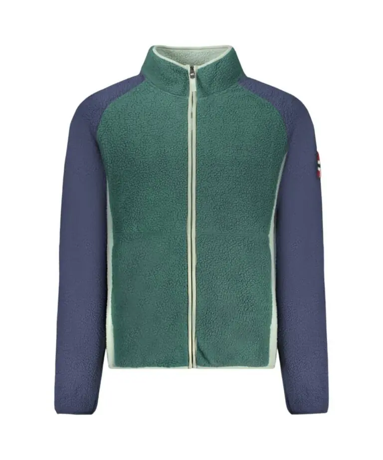 Scuola Nautica Italiana - Ανδρική Ζακέτα Φούτερ Fleece 859503-ALPINE Πράσινο