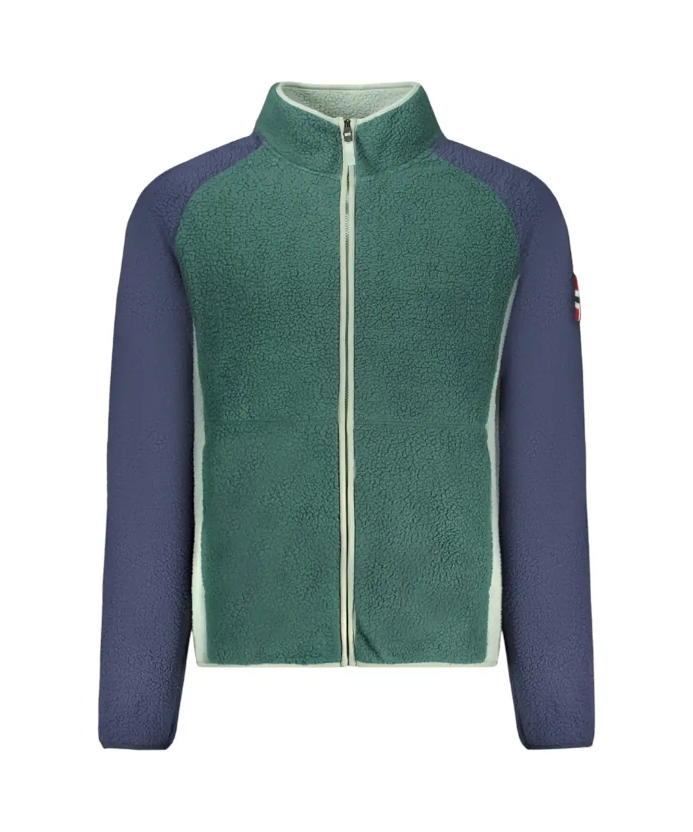 Scuola Nautica Italiana - Ανδρική Ζακέτα Φούτερ Fleece 859503-ALPINE Πράσινο