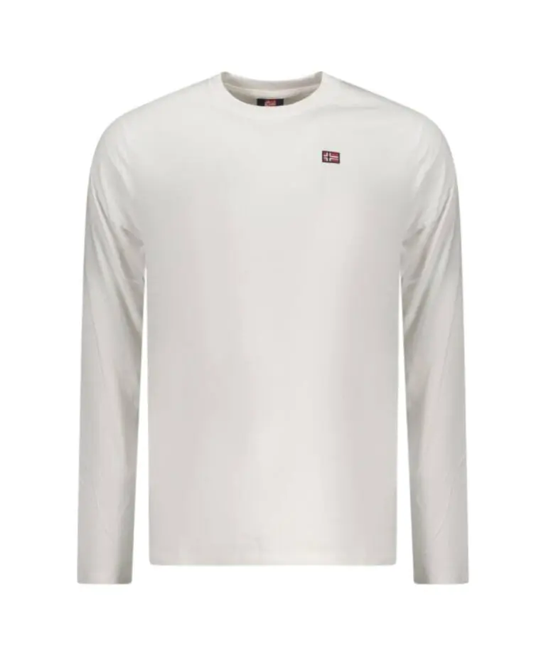 Scuola Nautica Italiana - Ανδρικό T-shirt Μακρυμάνικο 856072-OFFWHI Λευκό