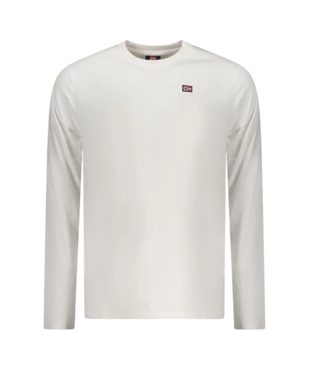 Scuola Nautica Italiana - Ανδρικό T-shirt Μακρυμάνικο 856072-OFFWHI Λευκό