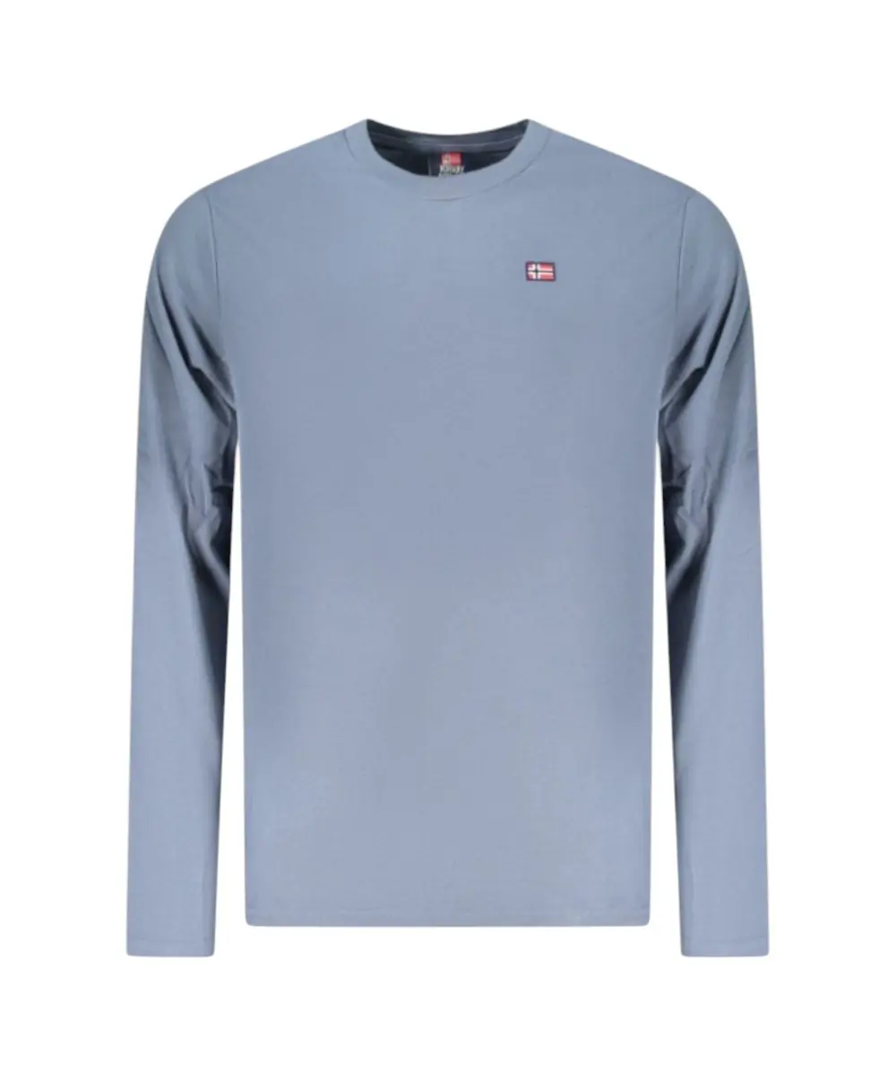 Scuola Nautica Italiana - Ανδρικό T-shirt Μακρυμάνικο 856072-TYPHOO Γαλάζιο