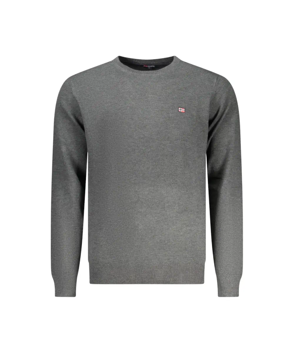 Scuola Nautica Italiana - Ανδρικό πουλόβερ Crewneck 833101-ANTRAC Ανθρακί