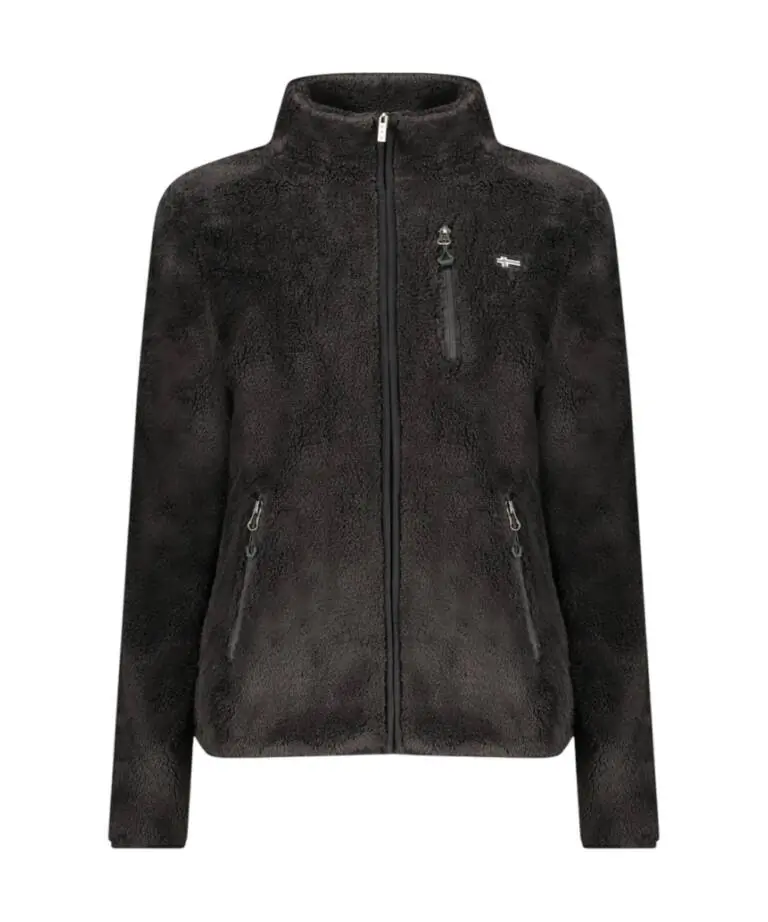 Scuola Nautica Italiana - Γυναικεία Ζακέτα Φούτερ Fleece 849909-BLACK Μαύρο