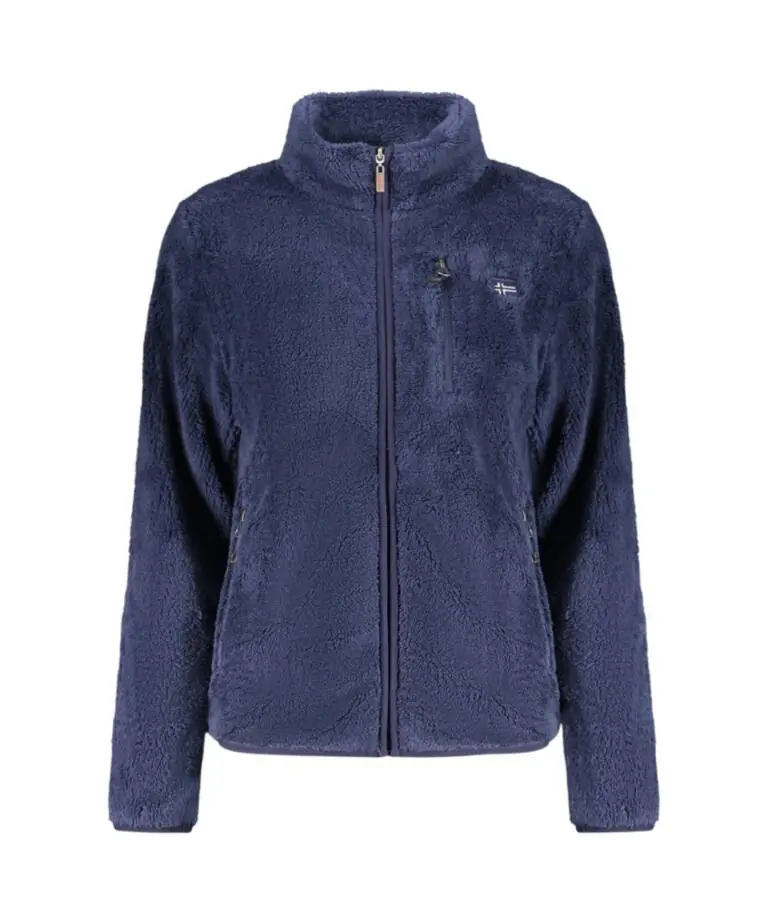 Scuola Nautica Italiana - Γυναικεία Ζακέτα Φούτερ Fleece 849909-NAVY Μπλε