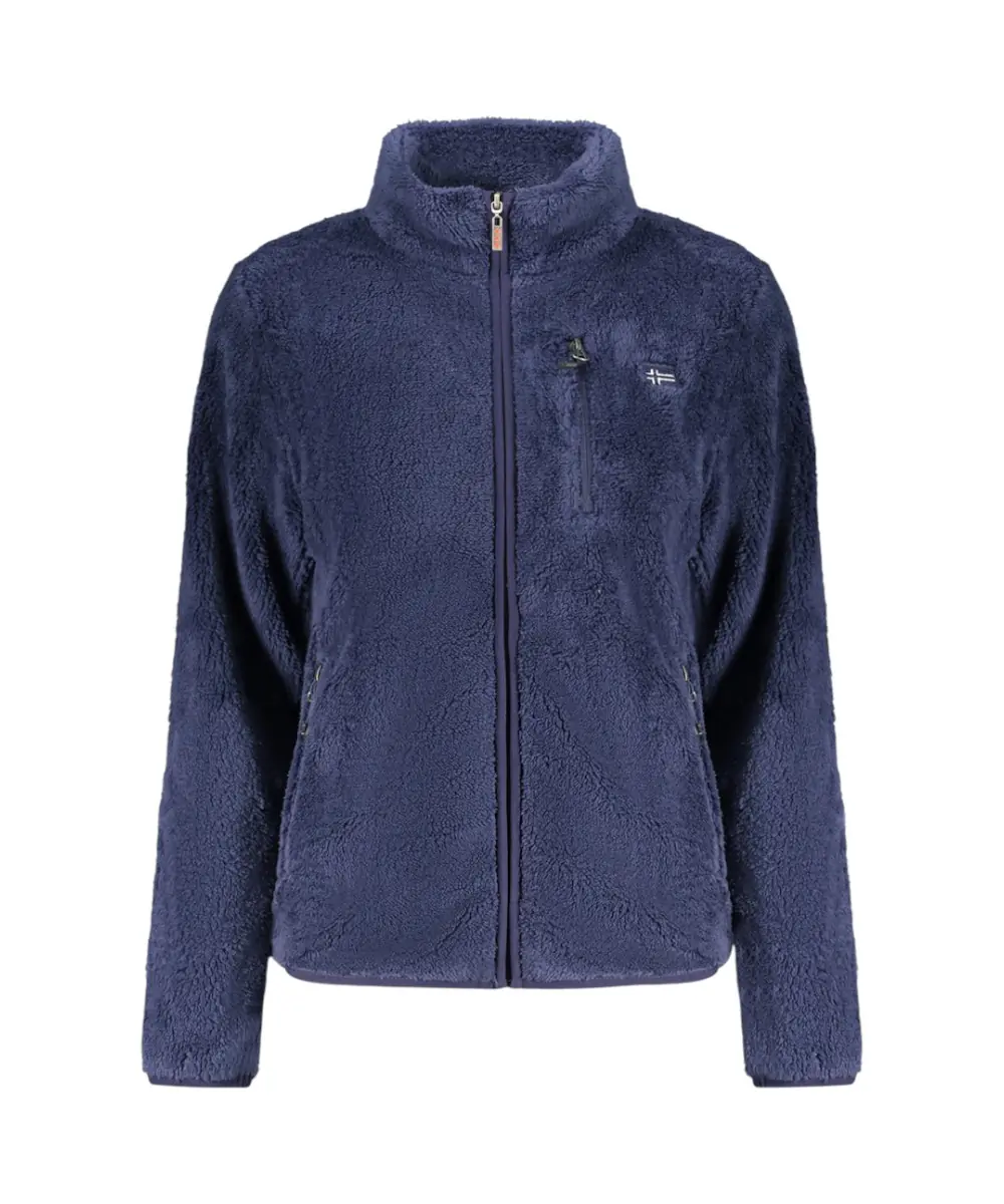 Scuola Nautica Italiana - Γυναικεία Ζακέτα Φούτερ Fleece 849909-NAVY Μπλε