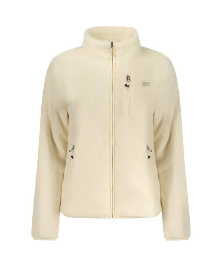 Scuola Nautica Italiana - Γυναικεία Ζακέτα Φούτερ Fleece 849909-OFFWHI Λευκό