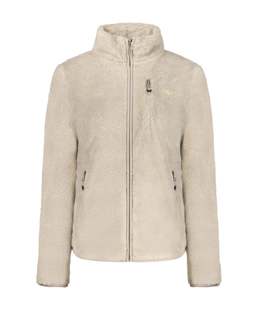 Scuola Nautica Italiana - Γυναικεία Ζακέτα Φούτερ Fleece 849909-ROPE Μπεζ