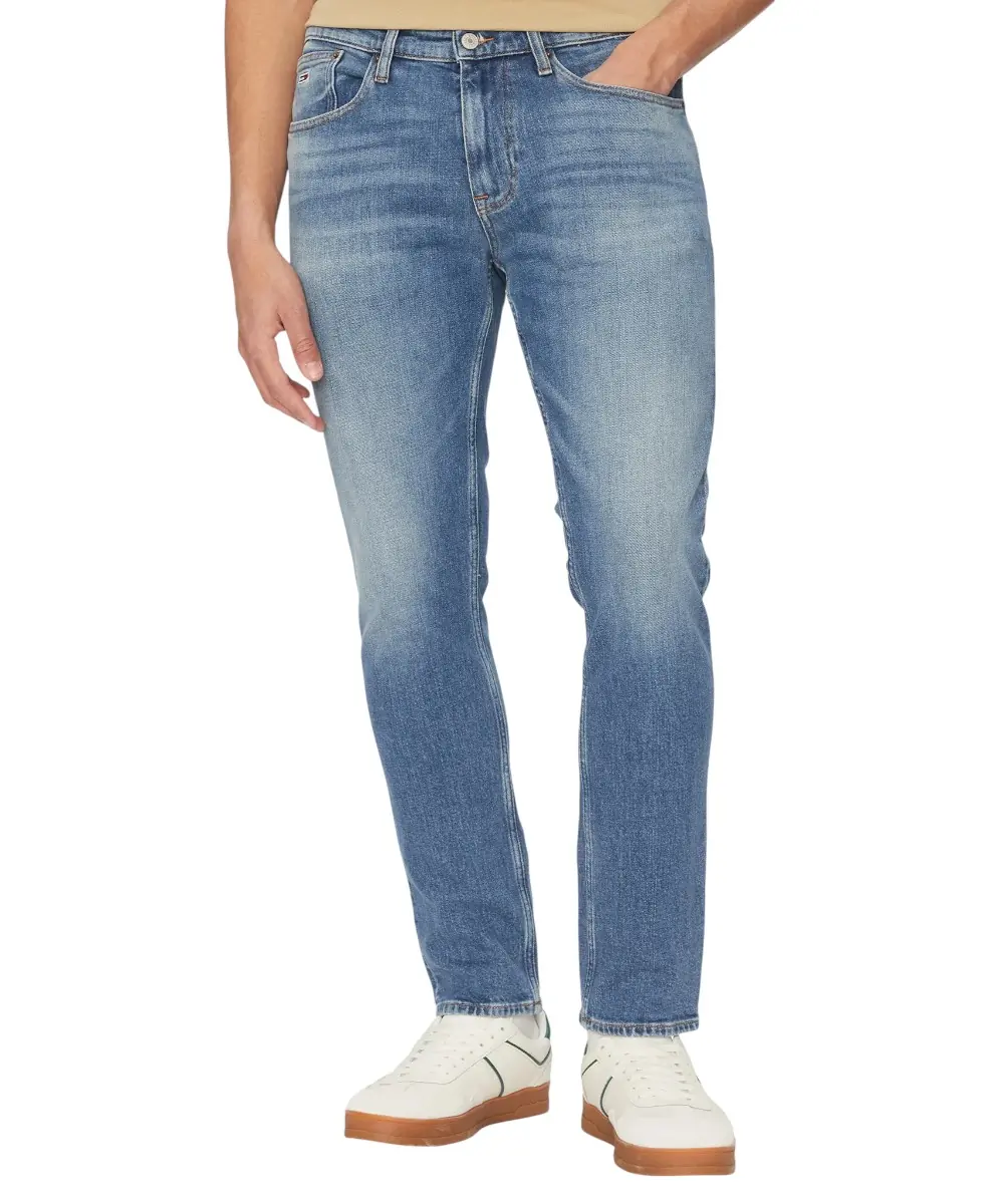 Tommy Hilfiger - Ανδρικό Παντελόνι Τζιν Austin Slim Fit DM0DM20987-1A5 Μπλε