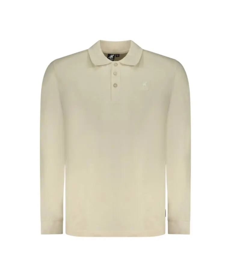 U.S. Grand Polo - Ανδρικό Μακρυμάνικο Polo T-Shirt Elenio AU02844-A0952 Μπεζ