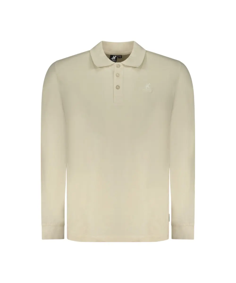 U.S. Grand Polo - Ανδρικό Μακρυμάνικο Polo T-Shirt Elenio AU02844-A0952 Μπεζ