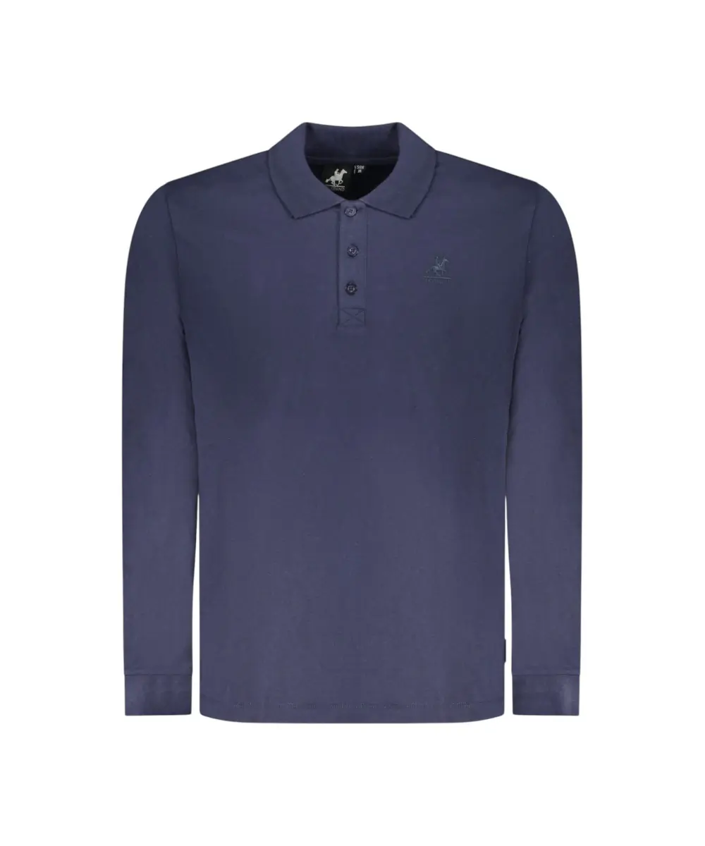 U.S. Grand Polo - Ανδρικό Μακρυμάνικο Polo T-Shirt Elenio AU02844-A2050 Μπλε Σκούρο