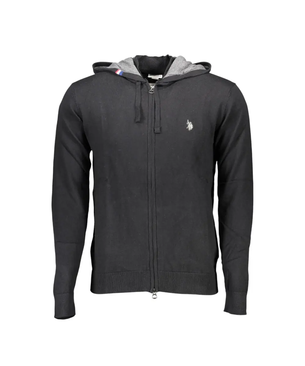 U.S. Polo Assn. - Ανδρική Ζακέτα Πουλόβερ 60912-48847-199 Μαύρο