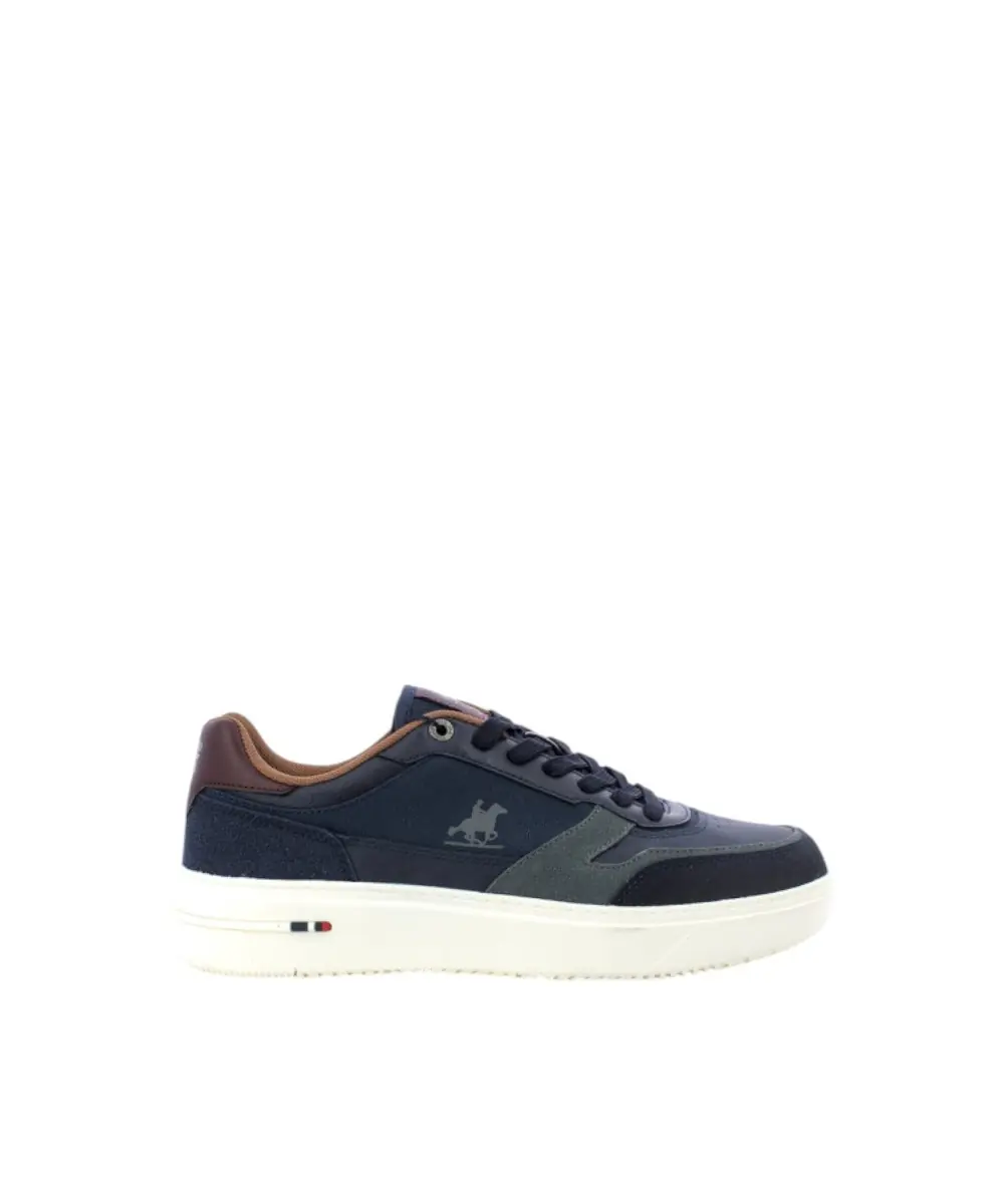 U.S.Grand Polo - Ανδρικά Sneakers Equipment Linux Mix GPM524116S-3242 Μπλε Σκούρο