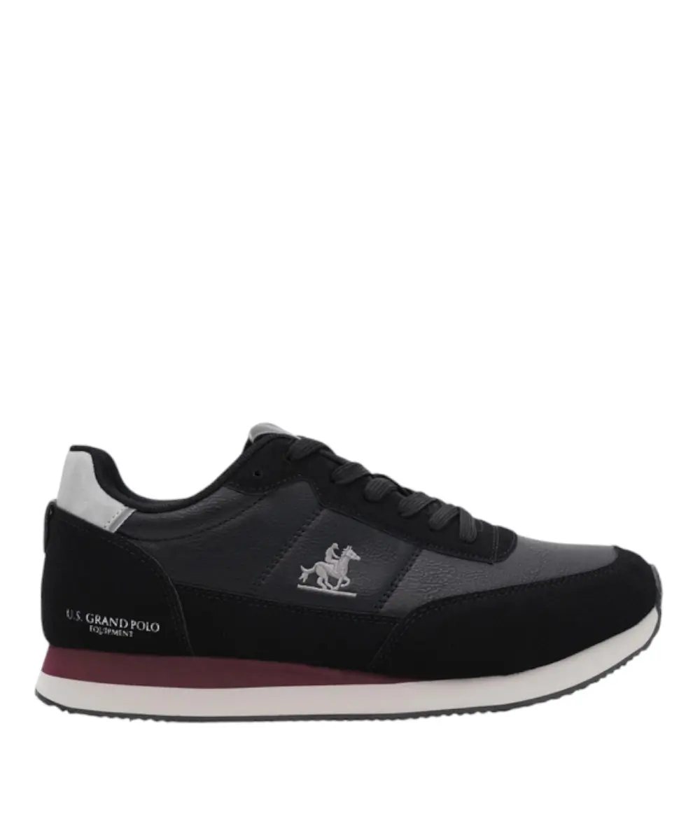 U.S.Grand Polo - Ανδρικά Sneakers Equipment Rennes LTX GPM523002-2020 Μαύρο